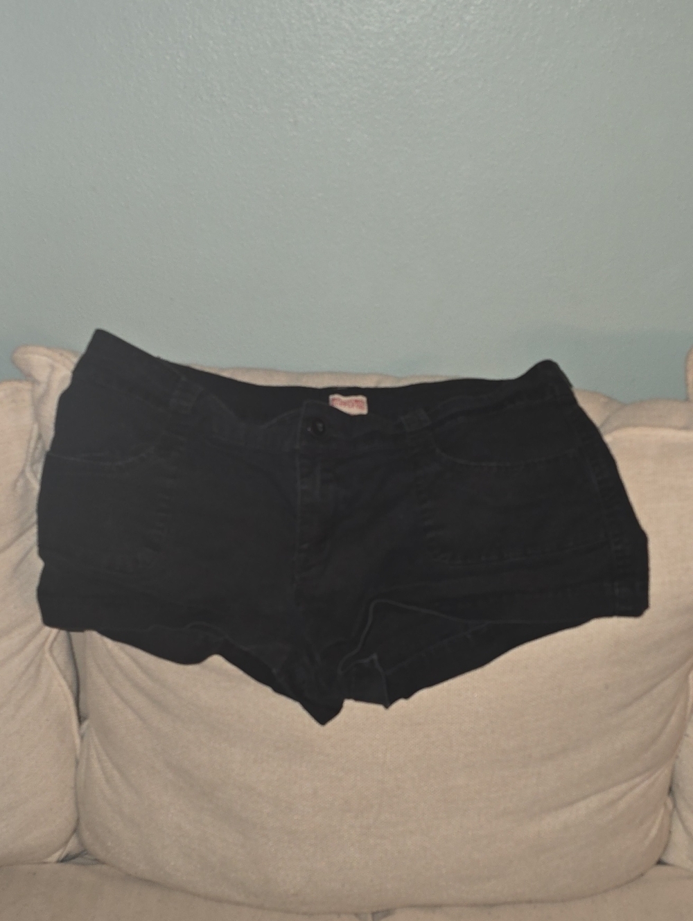 Mossimo Supply Co. Black Denim Jean Shorts